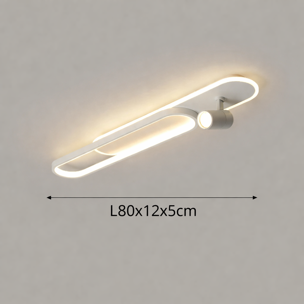 Moderne LED Plafondlamp – Designlamp met Spots