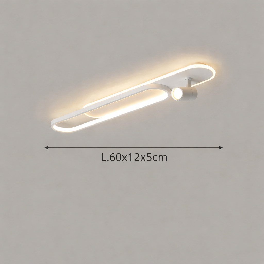Moderne LED Plafondlamp – Designlamp met Spots