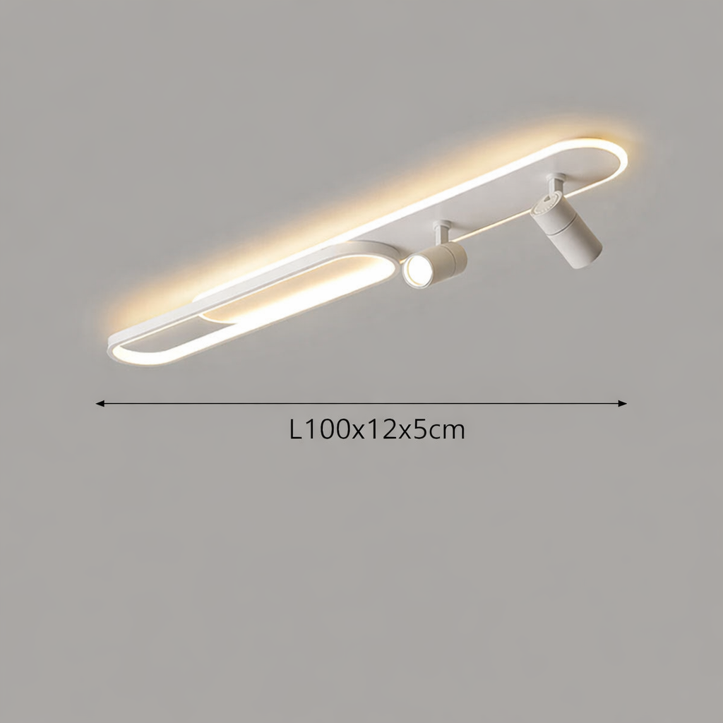 Moderne LED Plafondlamp – Designlamp met Spots