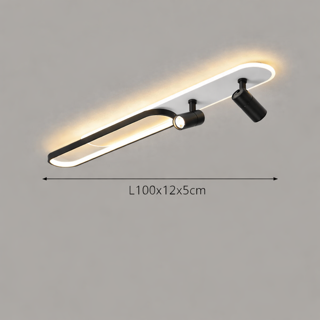 Moderne LED Plafondlamp – Designlamp met Spots