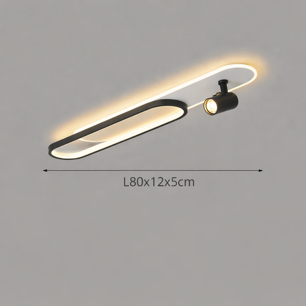 Moderne LED Plafondlamp – Designlamp met Spots