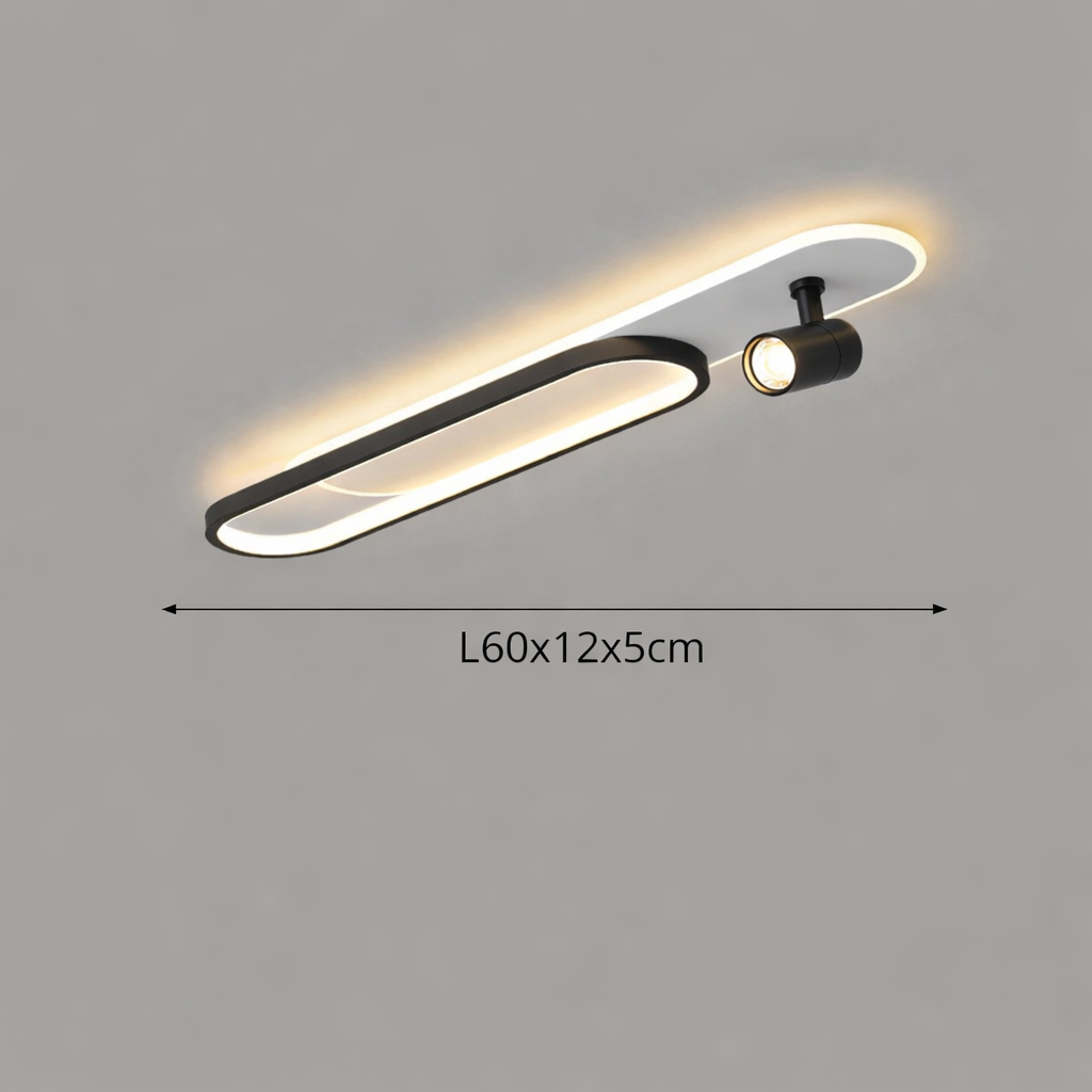 Moderne LED Plafondlamp – Designlamp met Spots