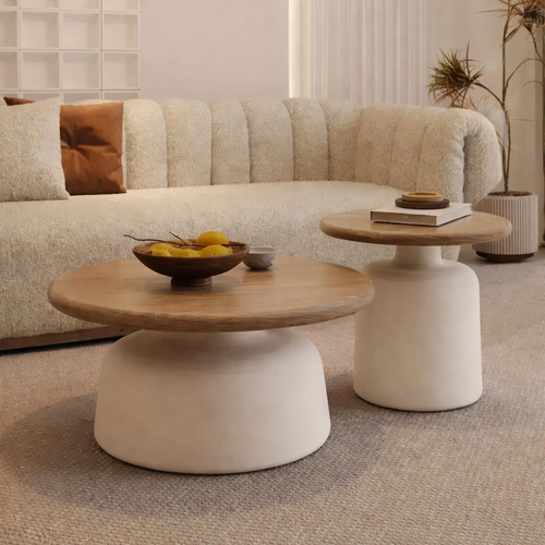 Elegante Houten Salontafel Set