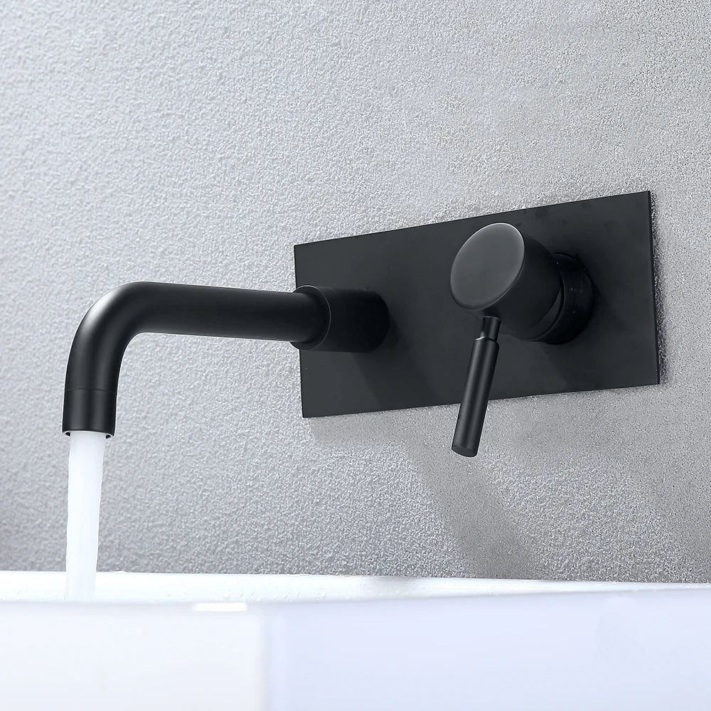 Moderne inbouw wastafelkraan – strak en tijdloos design