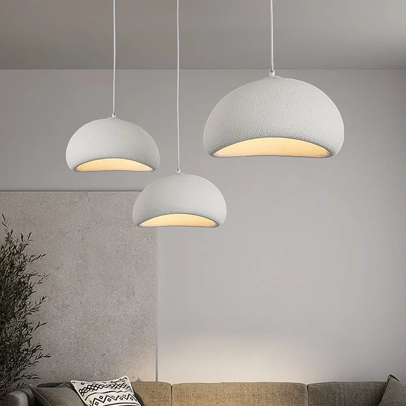 Moderne Witte Hanglamp – Organisch Design, Los Verkrijgbaar