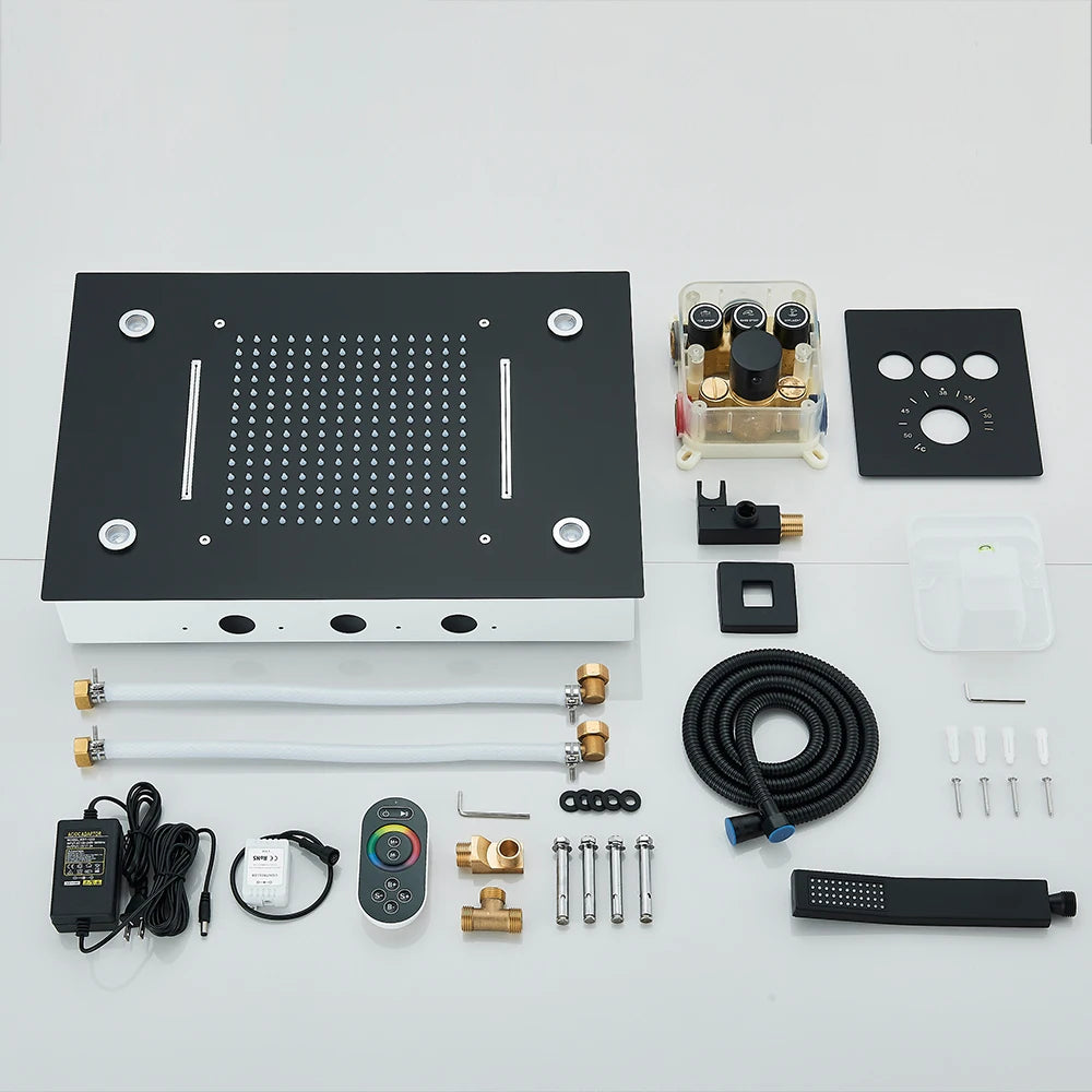 Luxe Inbouw Regendouche Set met 3 Standen.