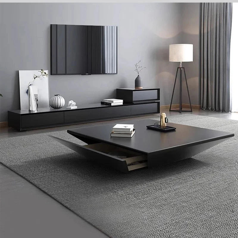 Moderne Design Salontafel met Opbergruimte –In verschillende kleuren