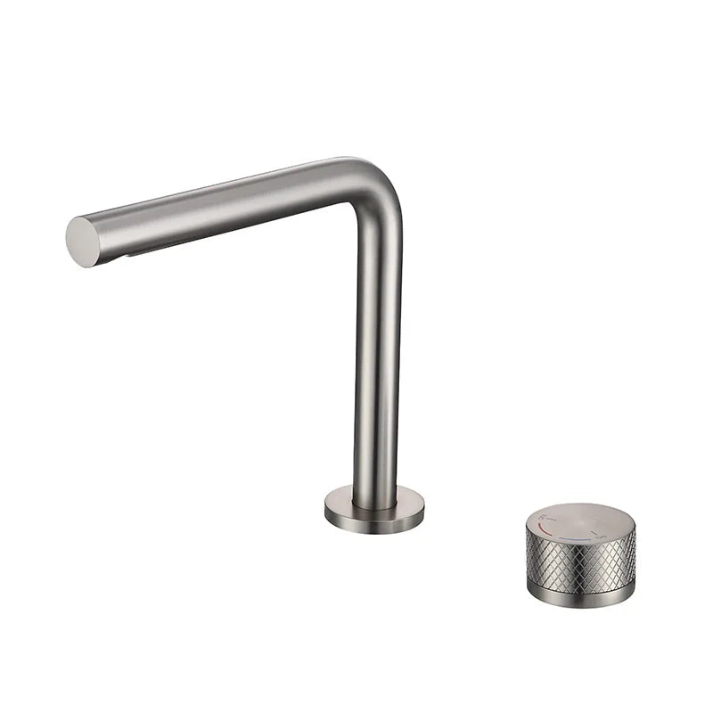 Moderne Kraan met Losse Bedieningsknop (Zwart, Grijs, Zilver & Goud)