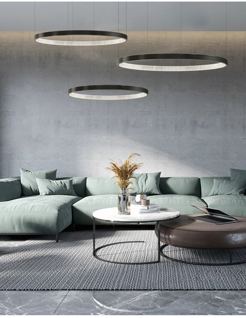 Architectonische Ringlamp Set