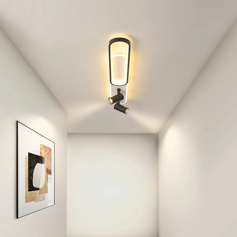 Moderne LED Plafondlamp – Designlamp met Spots