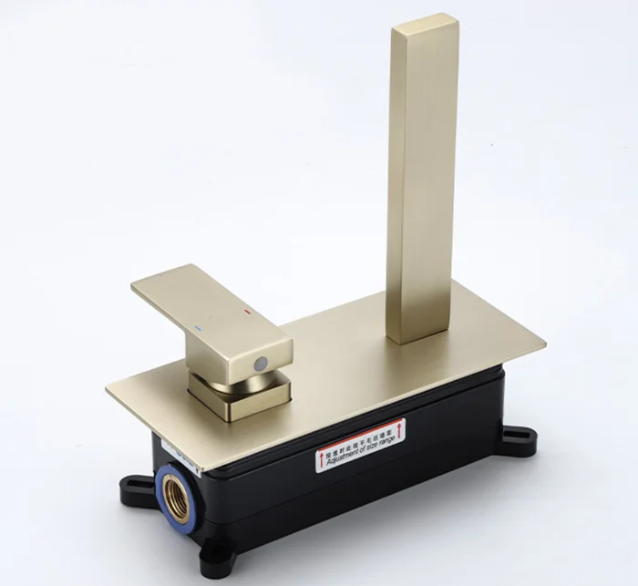 Luxe inbouw wastafelkraan – modern en minimalistisch design