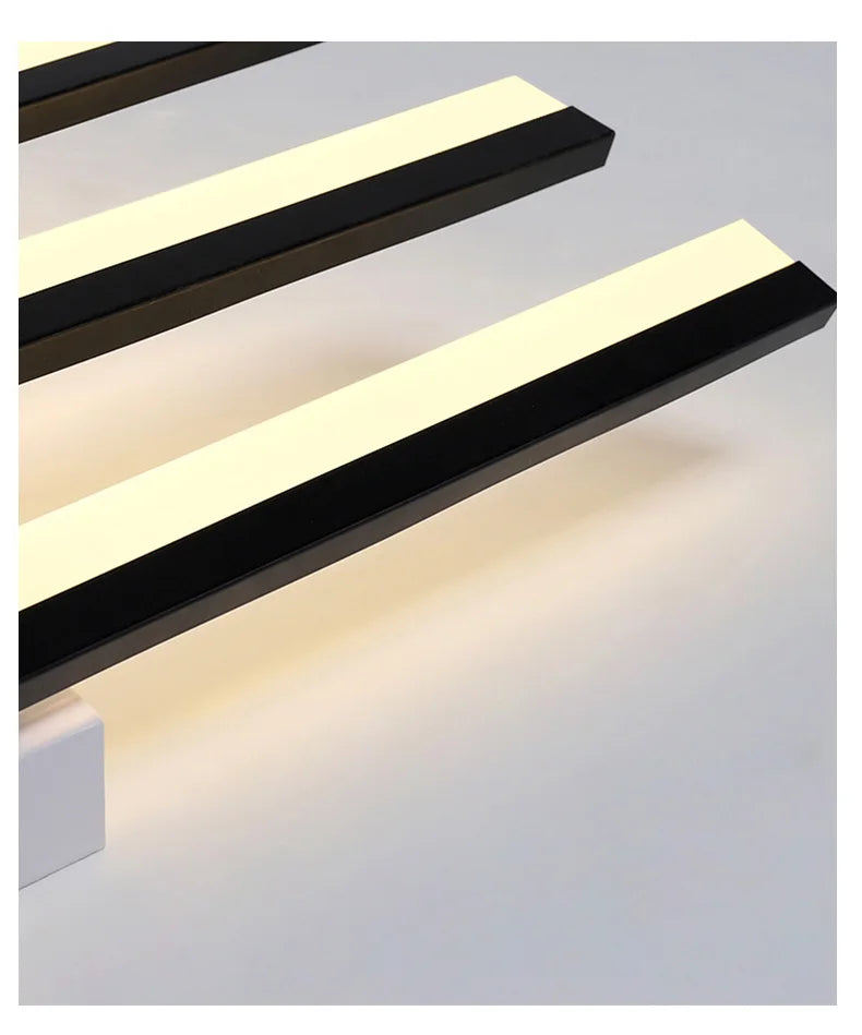 Design LED Plafondlamp in Golvend Vorm – Warm Wit Licht