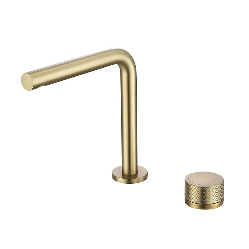 Moderne Kraan met Losse Bedieningsknop (Zwart, Grijs, Zilver & Goud)